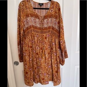 Floral Boho Wildflower Dress